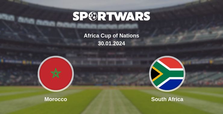 Where to watch the match Morocco - South Africa