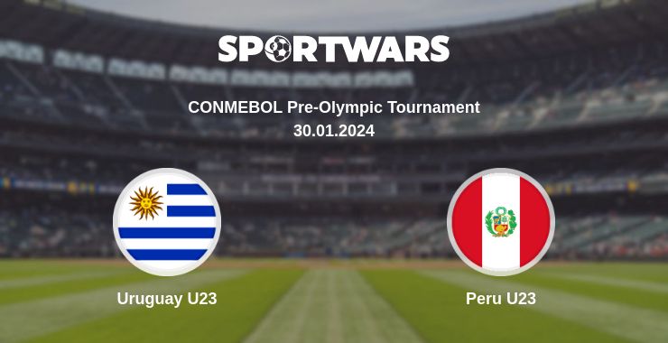 Where to watch the match Uruguay U23 - Peru U23