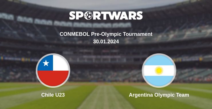 Where to watch the match Chile U23 - Argentina Olympic Team