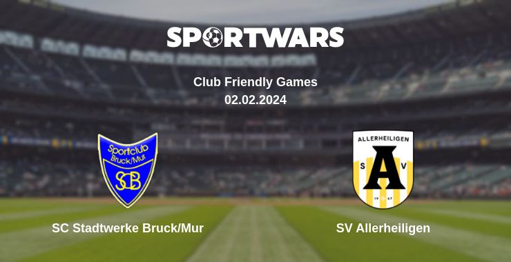 Where to watch the match SC Stadtwerke Bruck/Mur - SV Allerheiligen