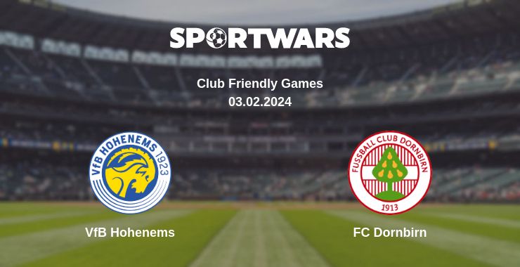 Where to watch the match VfB Hohenems - FC Dornbirn