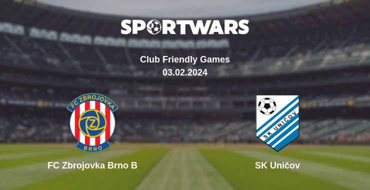 Where to watch the match FC Zbrojovka Brno B - SK Uničov