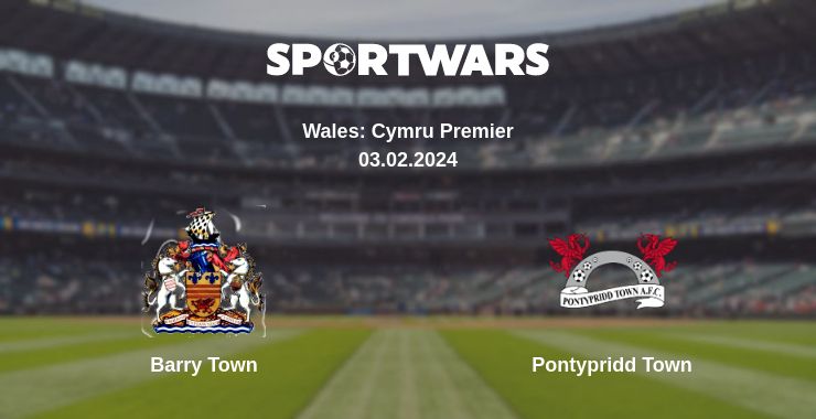 Where to watch the match Barry Town - Pontypridd Town