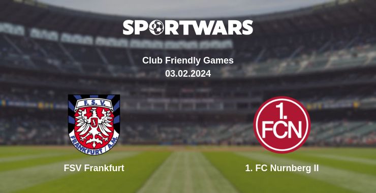 Where to watch the match FSV Frankfurt - 1. FC Nurnberg II