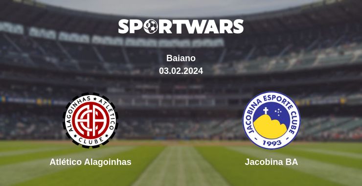 Where to watch the match Atlético Alagoinhas - Jacobina BA