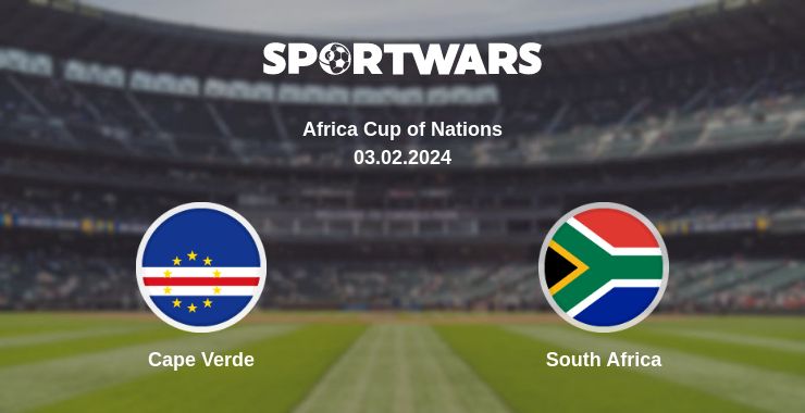 Where to watch the match Cape Verde - South Africa