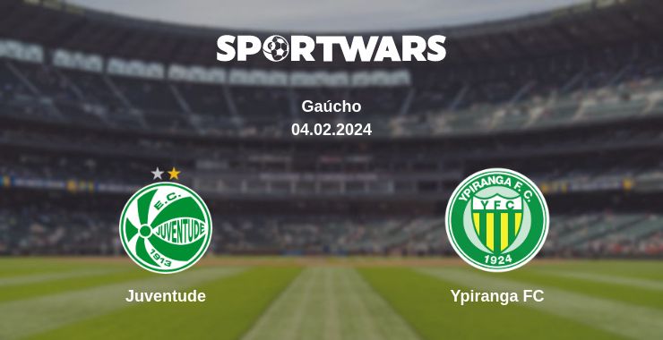 Where to watch the match Juventude - Ypiranga FC