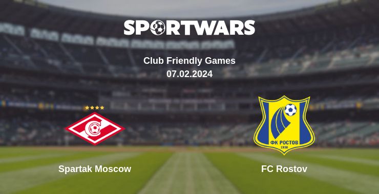 Where to watch the match Spartak Moscow - FC Rostov