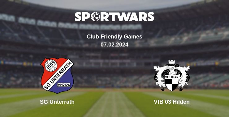 Where to watch the match SG Unterrath - VfB 03 Hilden