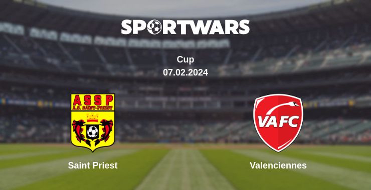 Where to watch the match Saint Priest - Valenciennes