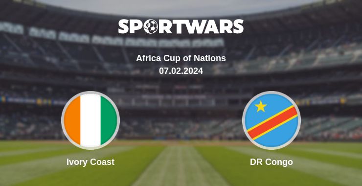 Where to watch the match Ivory Coast - DR Congo