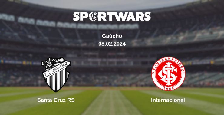 Where to watch the match Santa Cruz RS - Internacional