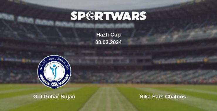 Where to watch the match Gol Gohar Sirjan - Nika Pars Chaloos