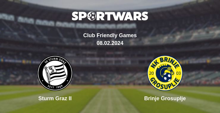 Where to watch the match Sturm Graz II - Brinje Grosuplje