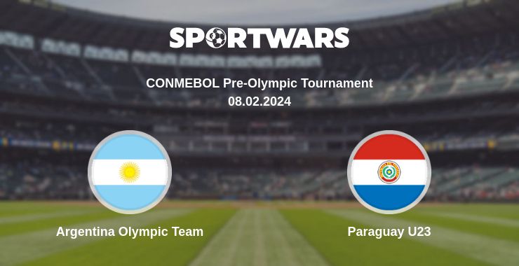 Where to watch the match Argentina Olympic Team - Paraguay U23