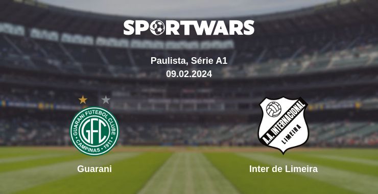 Where to watch the match Guarani - Inter de Limeira