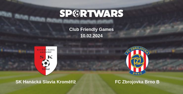 Where to watch the match SK Hanácká Slavia Kroměříž - FC Zbrojovka Brno B