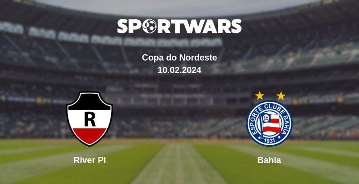 Where to watch the match Ríver PI - Bahia