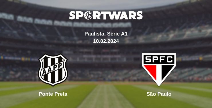 Where to watch the match Ponte Preta - São Paulo