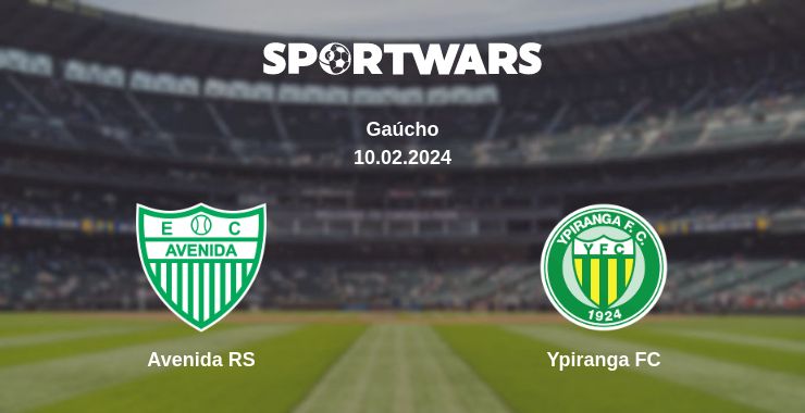 Where to watch the match Avenida RS - Ypiranga FC