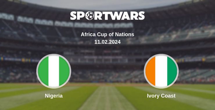 Where to watch the match Nigeria - Ivory Coast