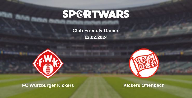 Where to watch the match FC Würzburger Kickers - Kickers Offenbach