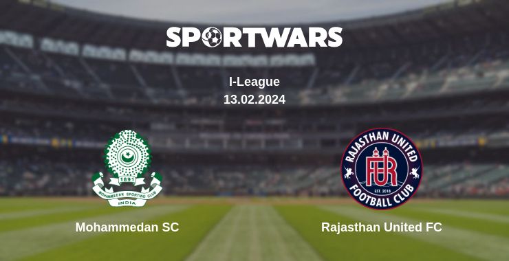 Where to watch the match Mohammedan SC - Rajasthan United FC