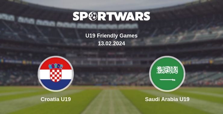 Where to watch the match Croatia U19 - Saudi Arabia U19