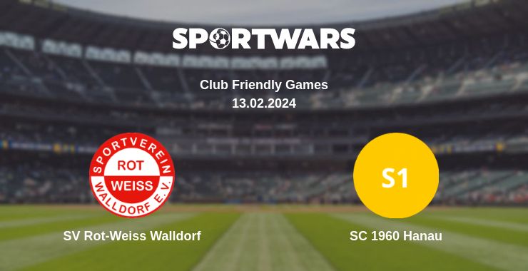 Where to watch the match SV Rot-Weiss Walldorf - SC 1960 Hanau