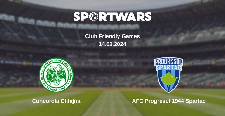 Where to watch the match Concordia Chiajna - AFC Progresul 1944 Spartac