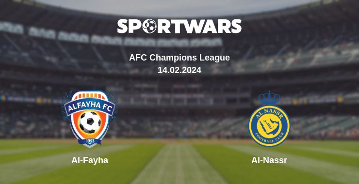 Where to watch the match Al-Fayha - Al-Nassr