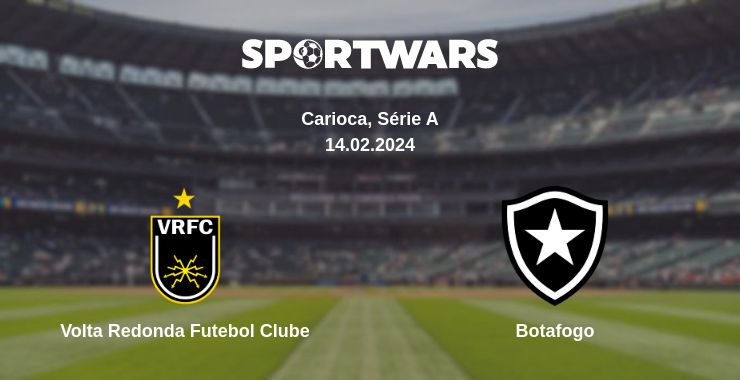 Where to watch the match Volta Redonda Futebol Clube - Botafogo