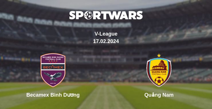 Where to watch the match Becamex Bình Dương - Quảng Nam