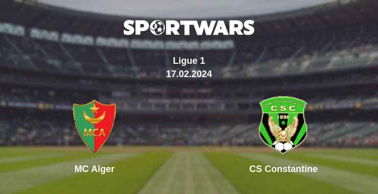 Where to watch the match MC Alger - CS Constantine