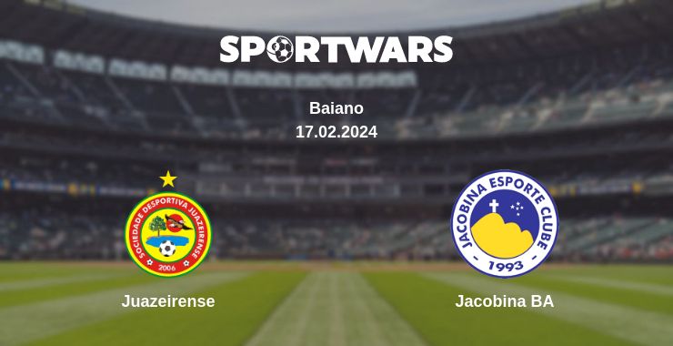 Where to watch the match Juazeirense - Jacobina BA