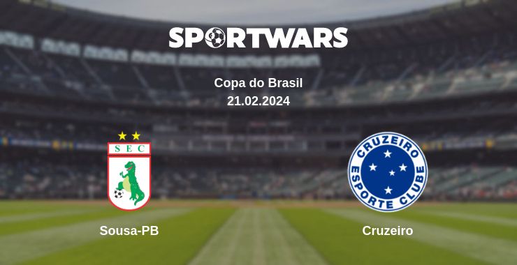 Where to watch the match Sousa-PB - Cruzeiro