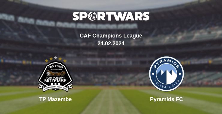 Where to watch the match TP Mazembe - Pyramids FC