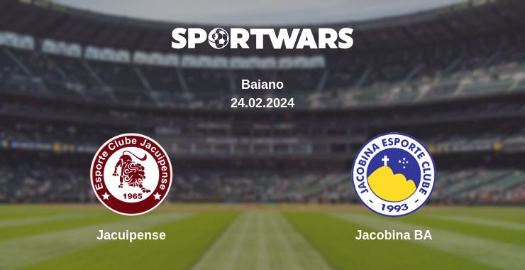 Where to watch the match Jacuipense - Jacobina BA