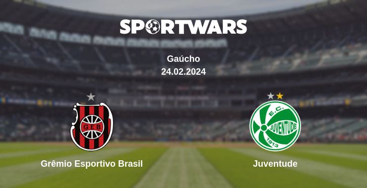 Where to watch the match Grêmio Esportivo Brasil - Juventude