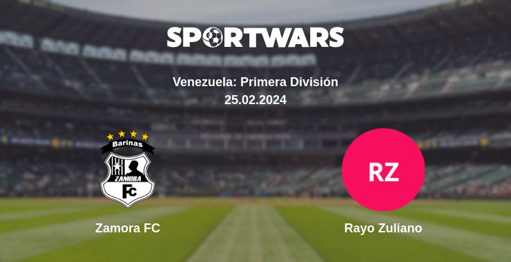 Where to watch the match Zamora FC - Rayo Zuliano