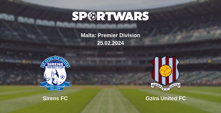 Where to watch the match Sirens FC - Gzira United FC