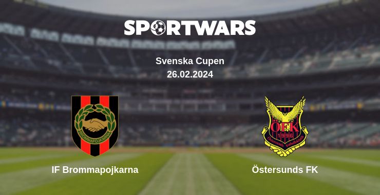 Where to watch the match IF Brommapojkarna - Östersunds FK