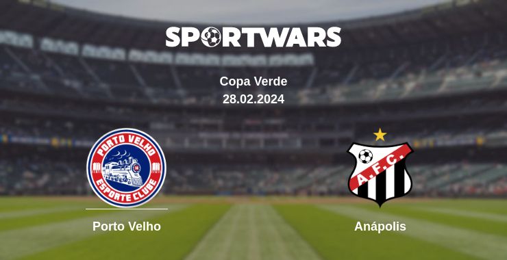 Where to watch the match Porto Velho - Anápolis