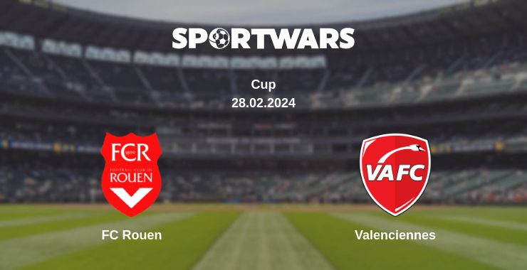 Where to watch the match FC Rouen - Valenciennes