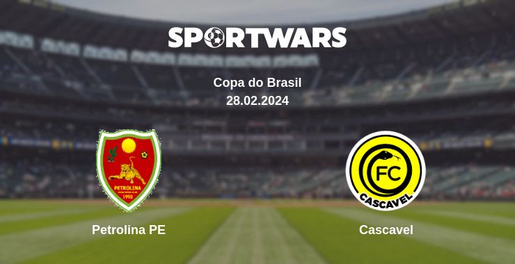 Where to watch the match Petrolina PE - Cascavel