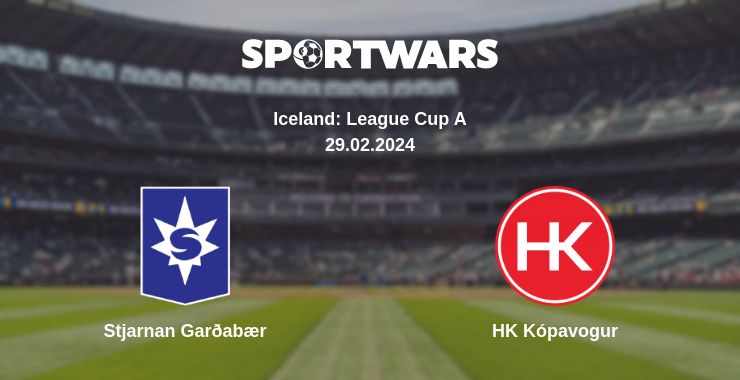 Where to watch the match Stjarnan Garðabær - HK Kópavogur