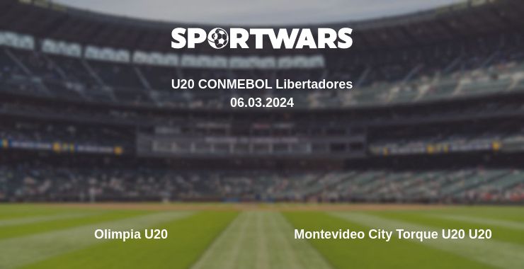 Where to watch the match Olimpia U20 - Montevideo City Torque U20 U20