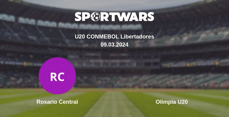 Where to watch the match Rosario Central - Olimpia U20