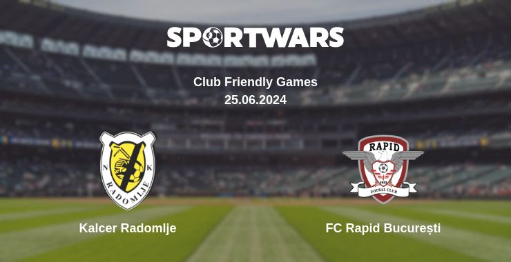 Where to watch the match Kalcer Radomlje - FC Rapid București