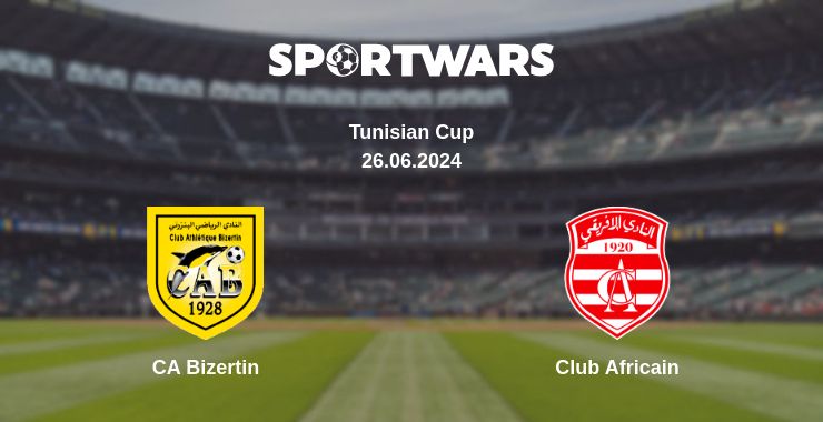 Where to watch the match CA Bizertin - Club Africain